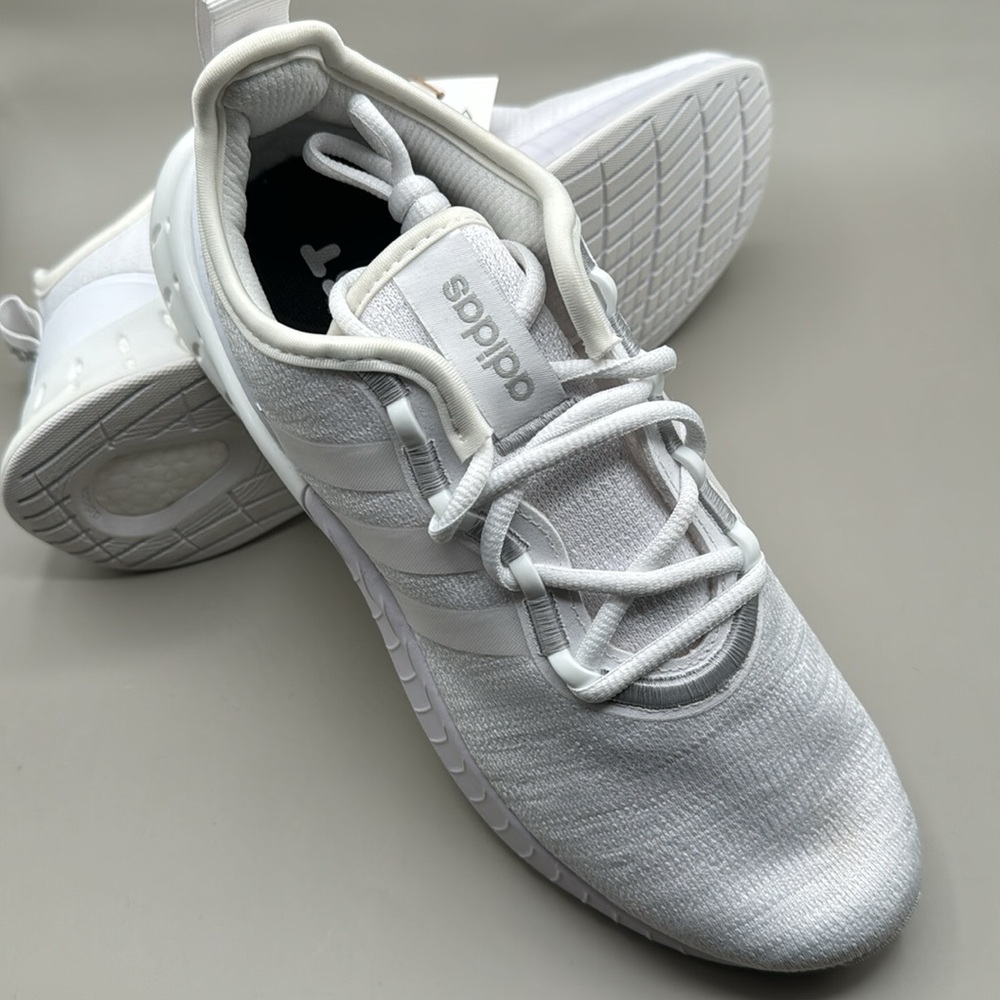 NWT! Adidas Kaptir Super Running Sneakers Women’s 9.5 White